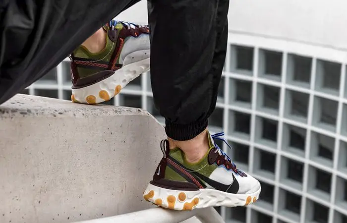 Giày Nike React Element 87 'Moss' AQ1090-300 - Ảnh 3