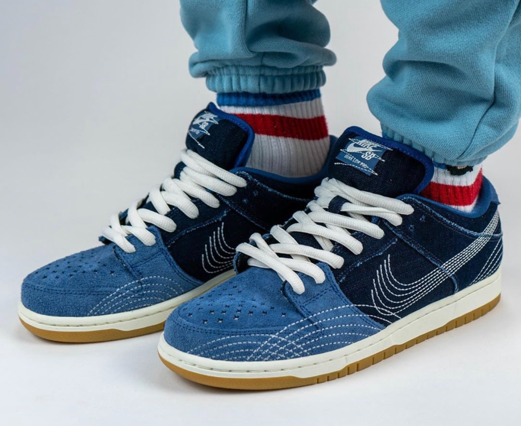 Giày Nike Dunk Low Pro PRM SB 'Sashiko Pack' CV0316-400 - Ảnh 5