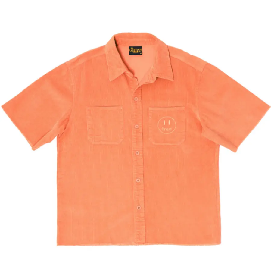 Áo Drew House SS Corduroy Shirt Peach