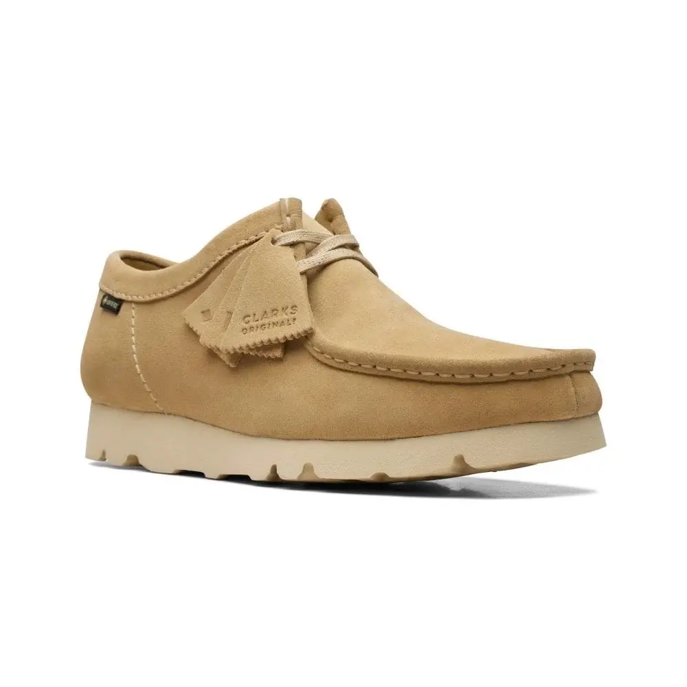 Giày Clarks Wallabee Gore-Tex 'Maple Suede' 261-72074 - Ảnh 4