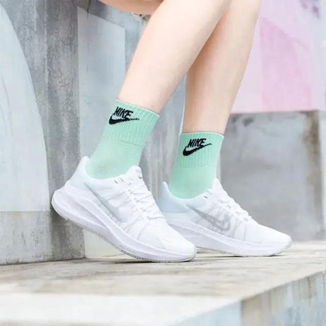 Giày Nike Wmns Zoom Winflo 8 'White Metallic Silver' CW3421-104 - Ảnh 6