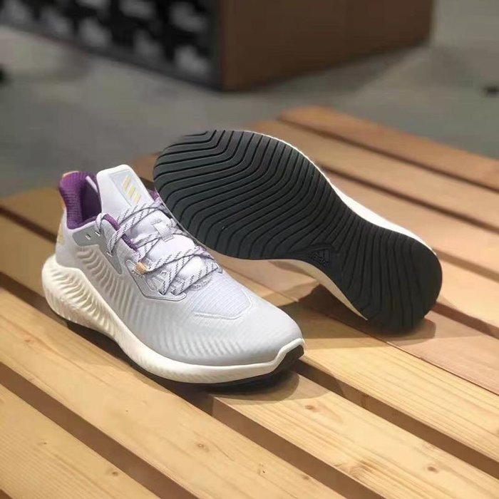 Giày Adidas Alphabounce Guard Marathon 'Grey 36 Outlet' FW7478 - Ảnh 4
