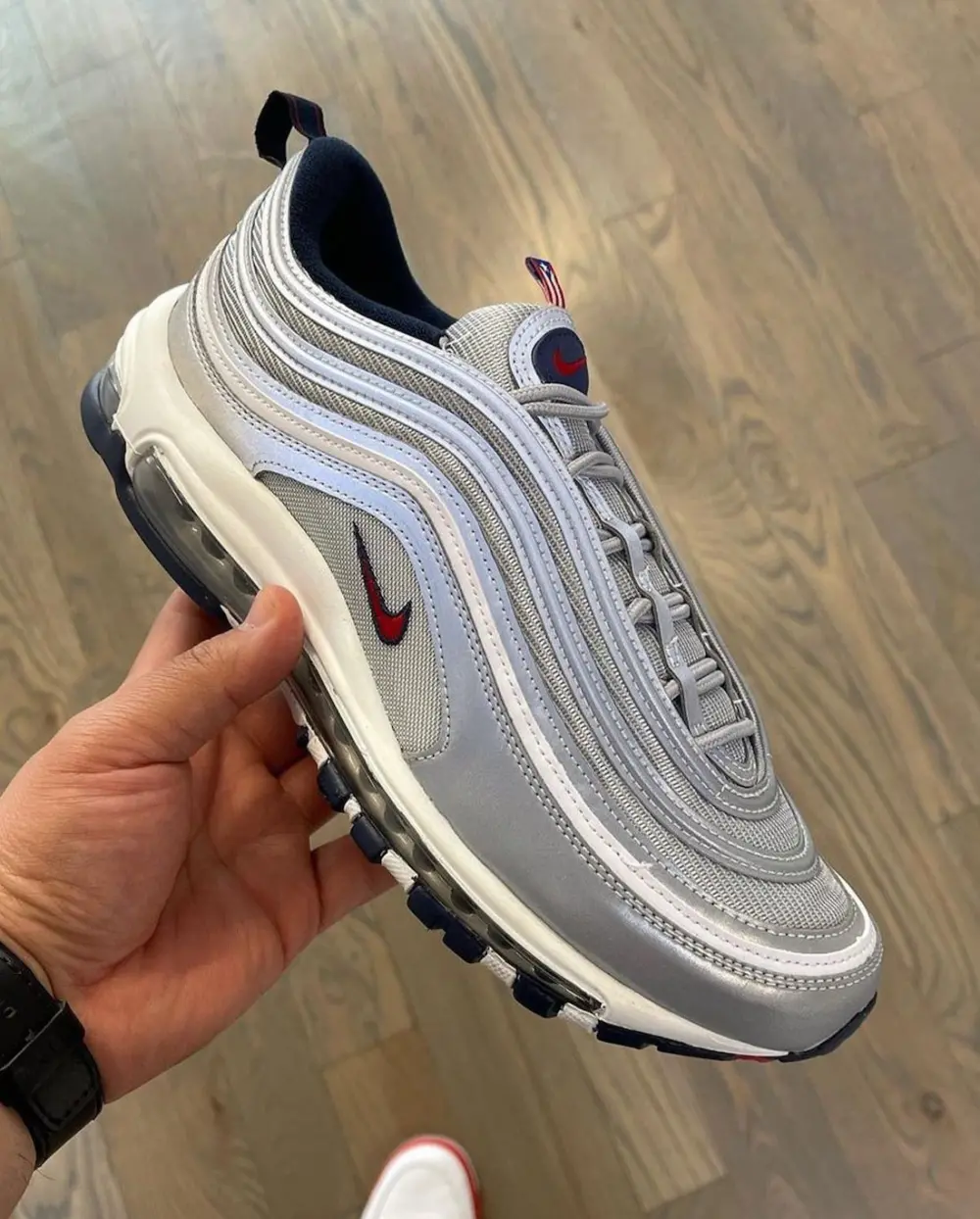 Alternative view of Giày Nike Air Max 97 OG SP 'Puerto Rico' DH2319-001