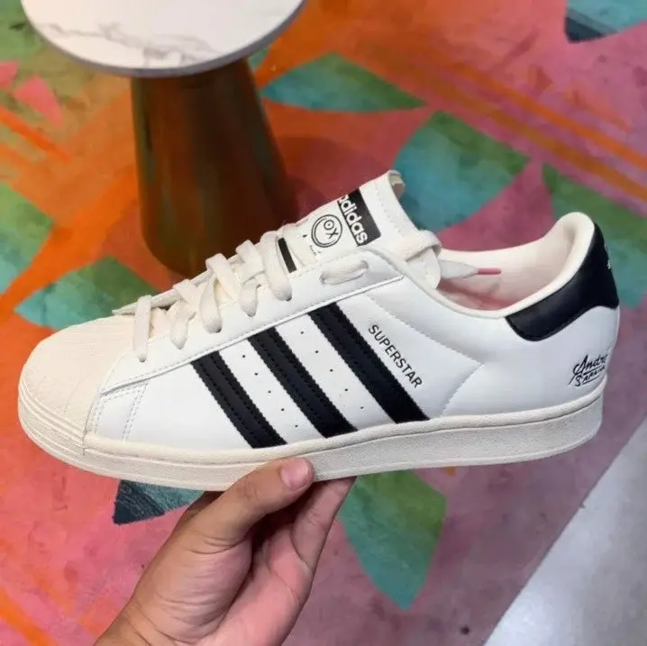 Giày Adidas Superstar X André Saraiva ‘Cream’ GZ1753 - Ảnh 6