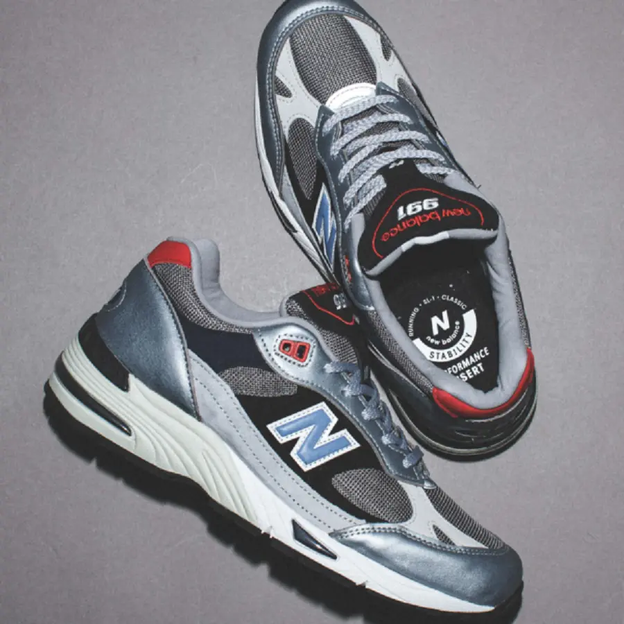 Alternative view of Giày New Balance 991 Made in England ‘Silver’ M991SKR