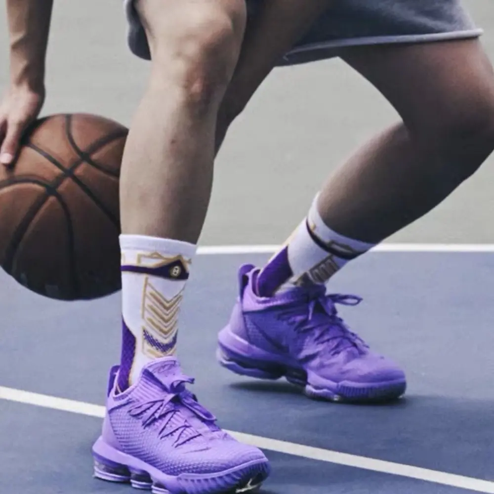Giày Nike LeBron 16 Low EP 'Atomic Purple' CI2669-500 - Ảnh 3