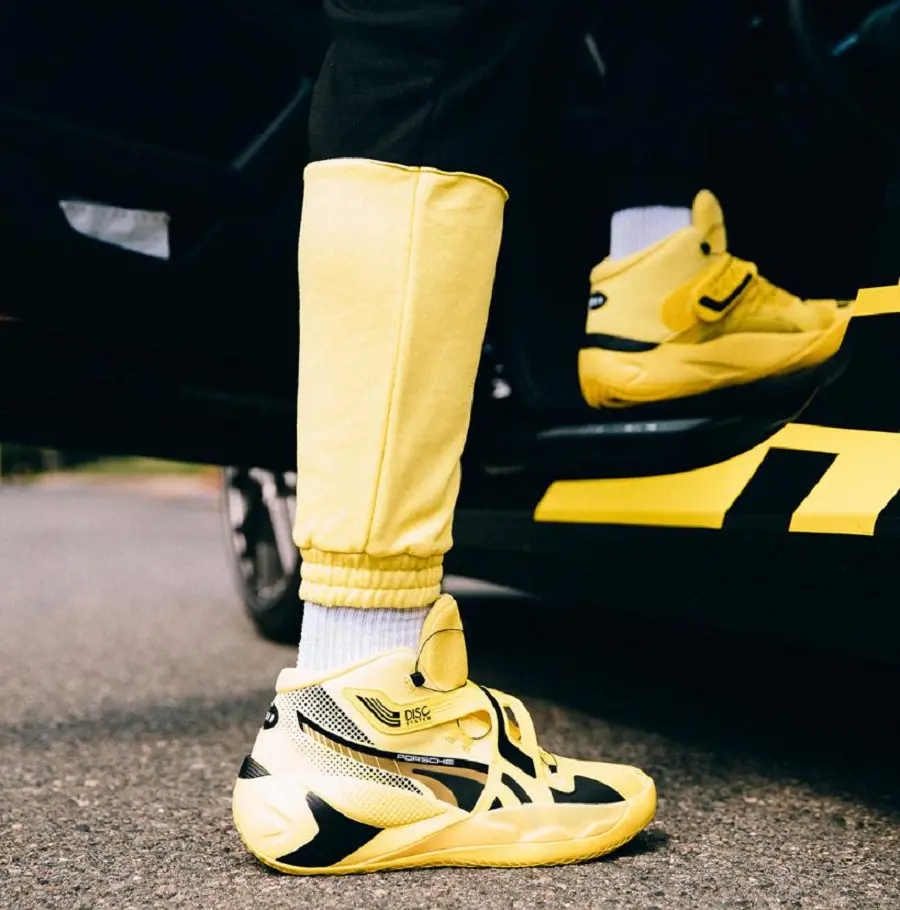 Giày Puma Disc Rebirth Porsche Legacy Celandine 195370-01 - Ảnh 3