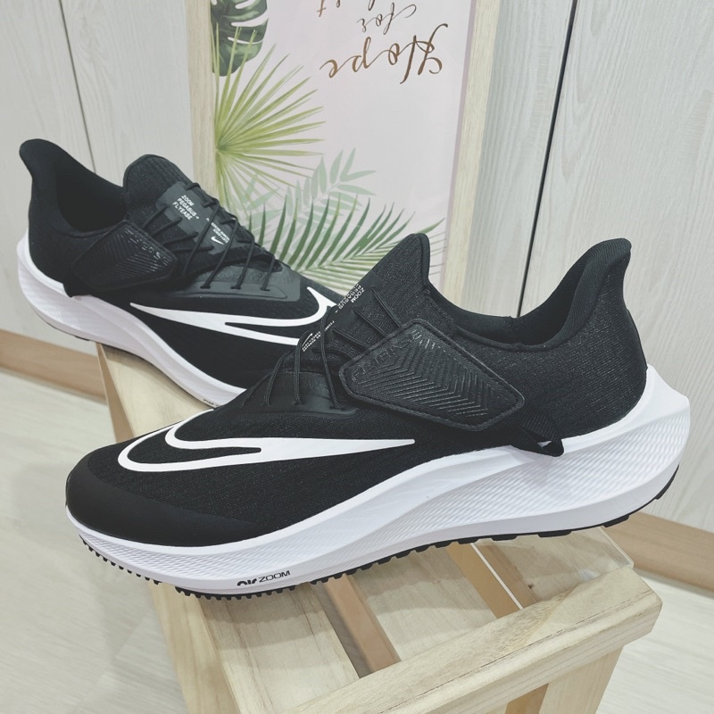 Giày Nike Air Zoom Pegasus 39 FlyEase 'Black White' DJ7381-001 - Ảnh 3