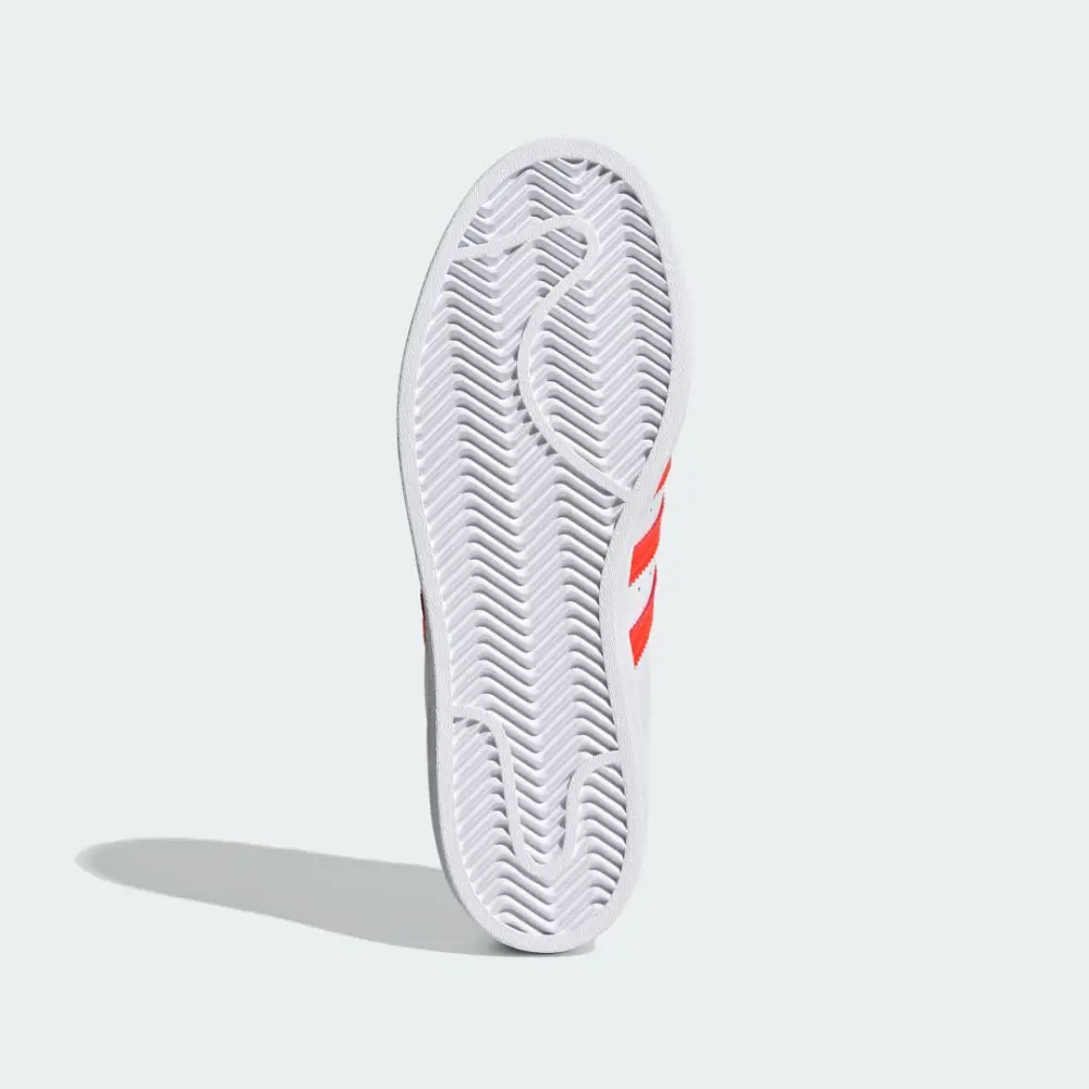 Giày Adidas Superstar 'White Red' FX5963 - Ảnh 5
