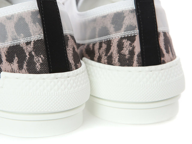 Giày Dior 19FW Leopard Print Canvas B23 Low Top Sneakers 3SN249YQL-369 - Ảnh 4