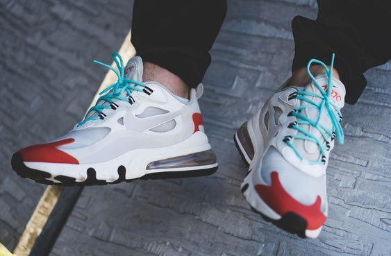 Giày Nike Air Max 270 React Mid Century Art AO4971-200 - Ảnh 5
