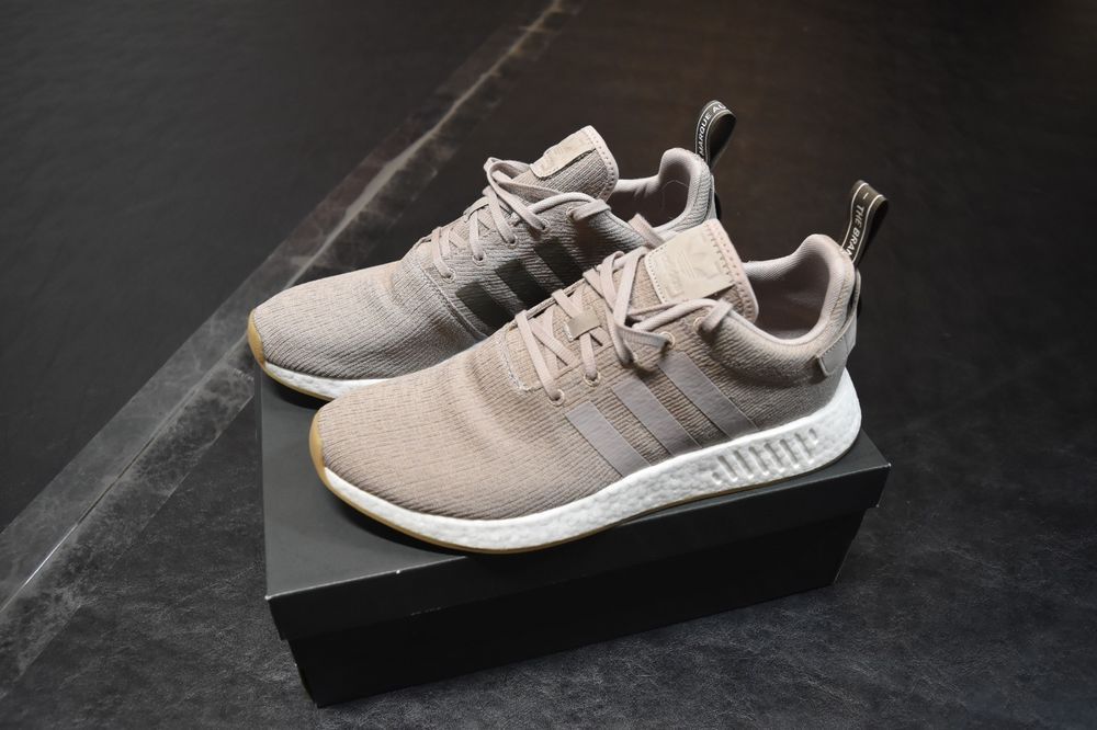Giày Adidas NMD R2 Winter Pack 'Light Brown' CQ2399 - Ảnh 6