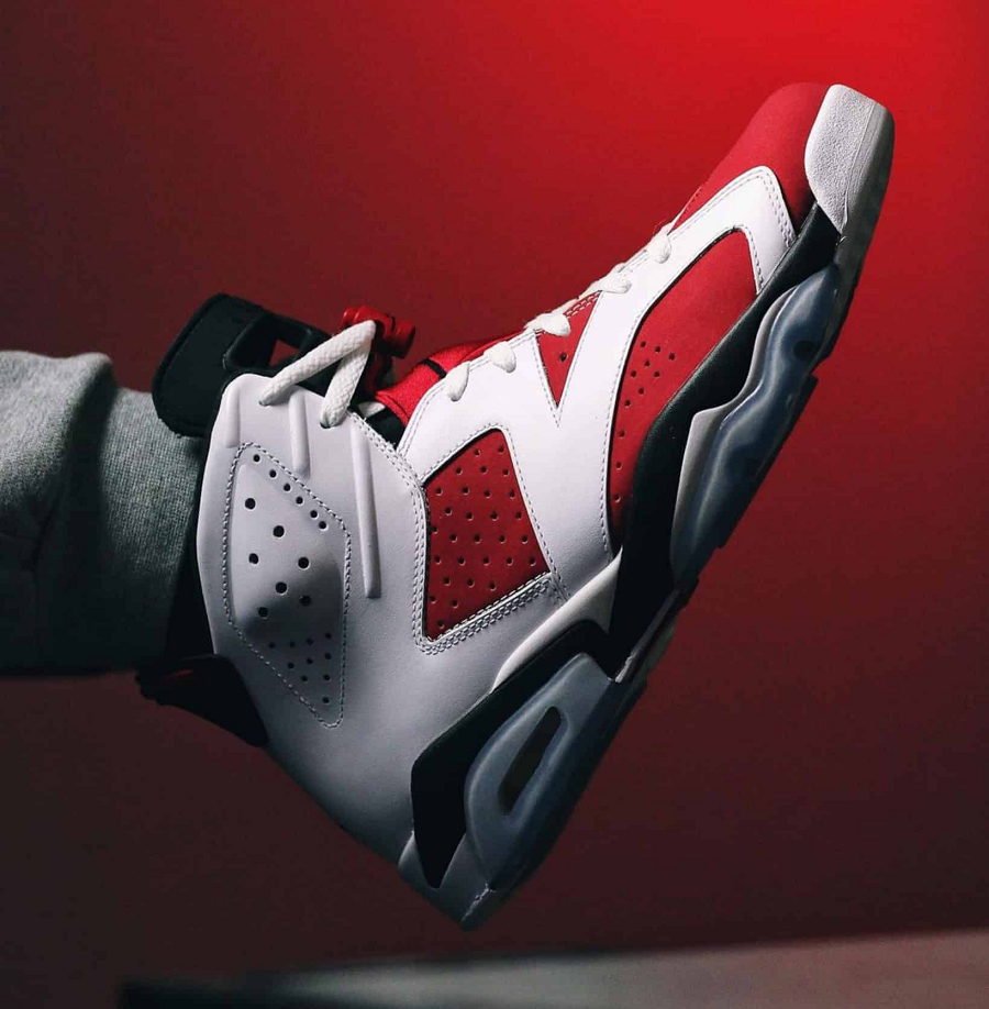 Giày Nike Jordan 6 Retro 'Carmine' GS 384665-106 - Ảnh 3