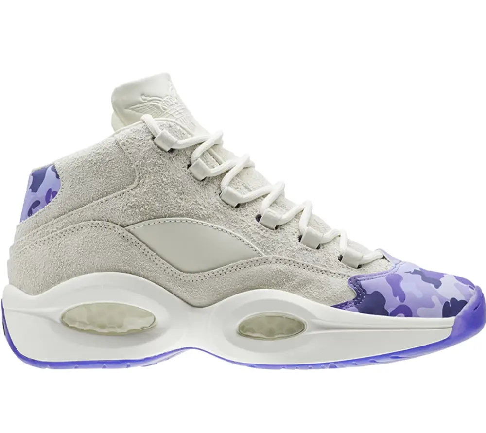 Giày Reebok Question Mid Cam'Ron 'Grey Purple' DV4774