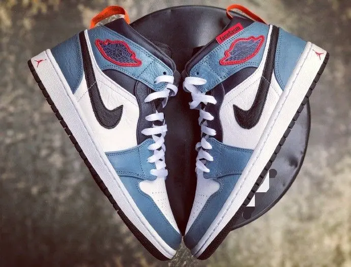 Giày Nike Air Jordan 1 Mid Fearless CU2802-100 - Ảnh 4