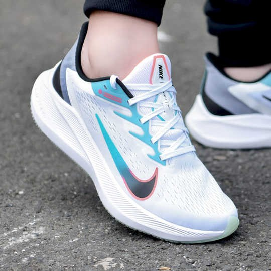 Giày Nike Air Zoom Winflo 7 'Flash Crimson Aqua' CJ0291-100 - Ảnh 4