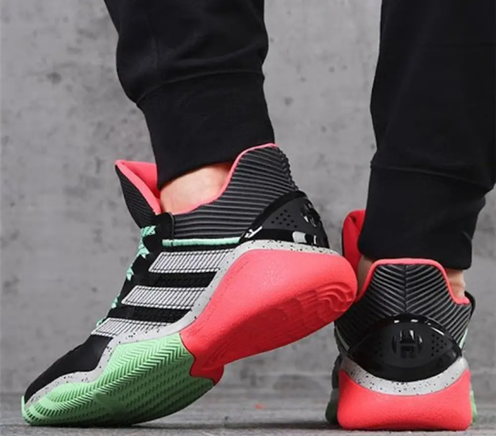 Giày Adidas Harden Stepback Black Green Red FW8486 - Ảnh 5