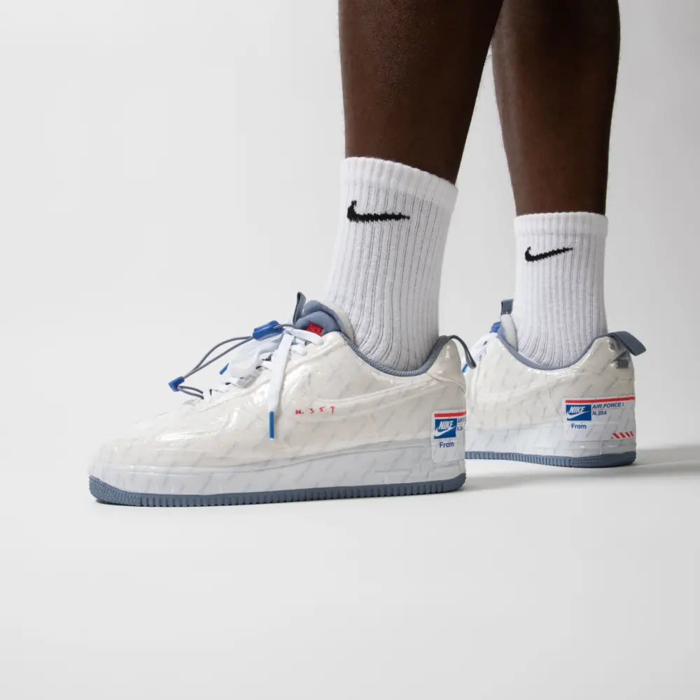 Giày Nike Air Force 1 Low Experimental 'Postal Ghost' CZ1528-100 - Ảnh 4