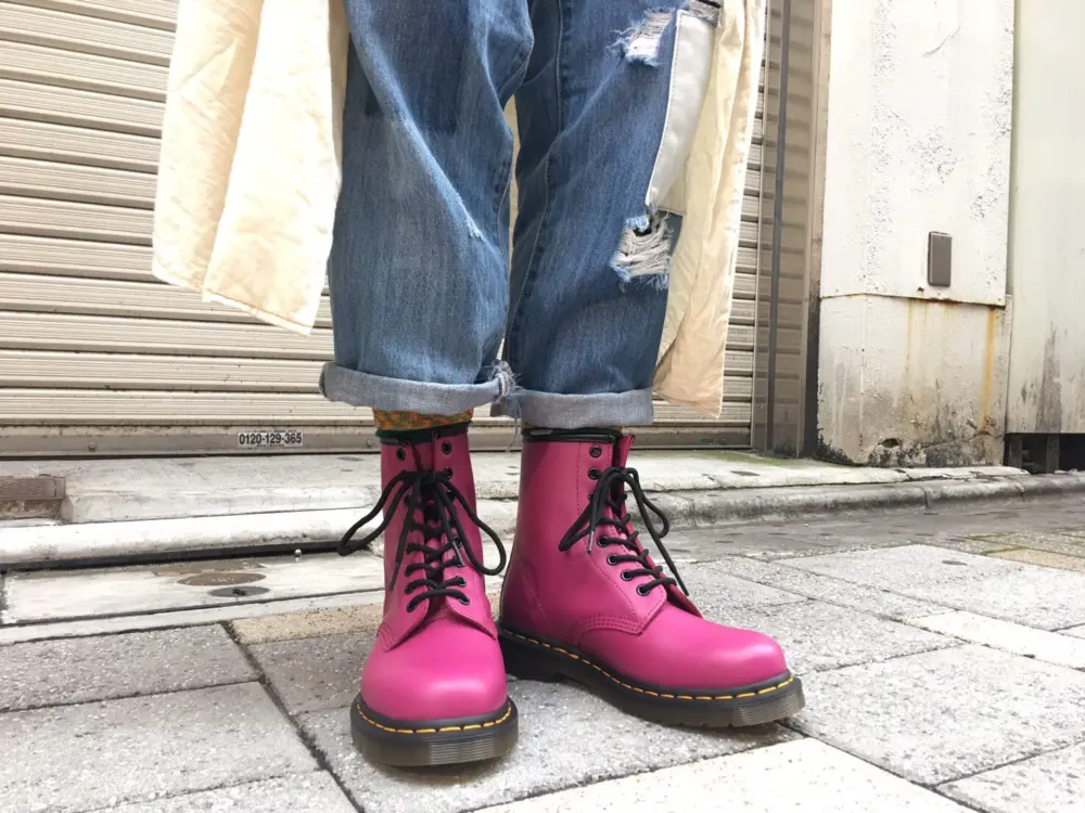 Giày Dr.Martens 1460 Smooth Leather Lace Up 'Violet' 27139673 - Ảnh 3