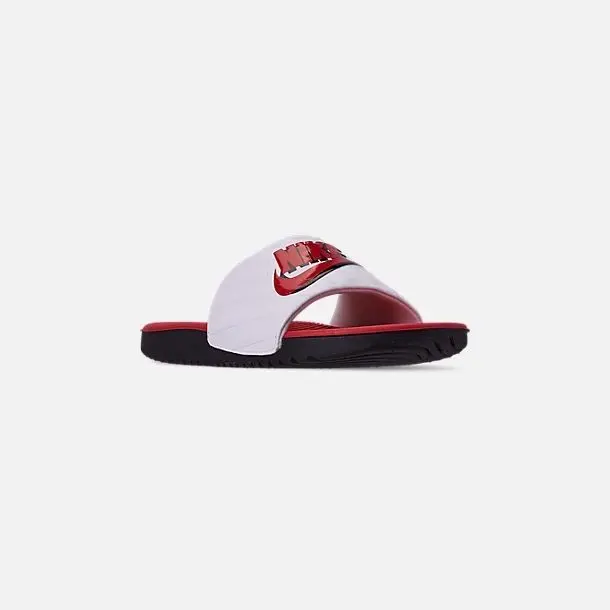 Alternative view of Dép Nike Kawa Slide " Red White Black " CI2061-001
