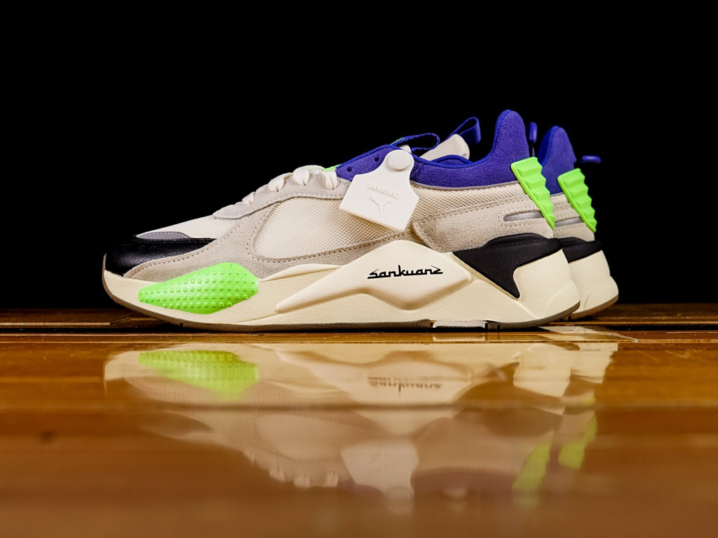 Giày Puma Sankuanz x RS-X Cloud Cream 369610-01 - Ảnh 4