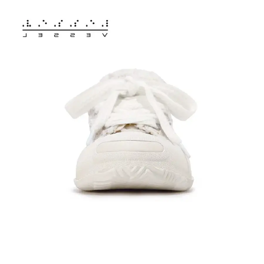 Giày xVESSEL G.O.P. 2.0 MARSHMALLOW Lows 'White Tweed' - Ảnh 4