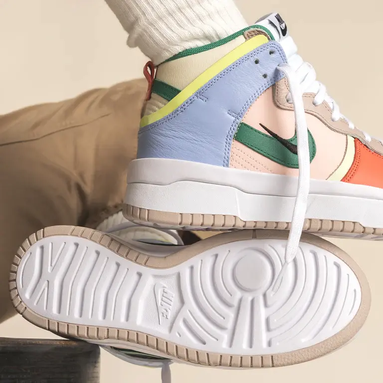 Giày Nike Wmns Dunk High Rebel 'Cashmere Coral' DH3718-700 - Ảnh 5