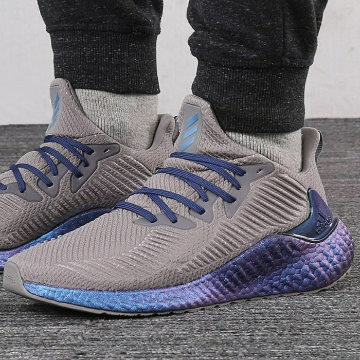 Giày Adidas AlphaBoost 'Grey Iridescent' EG1440 - Ảnh 2