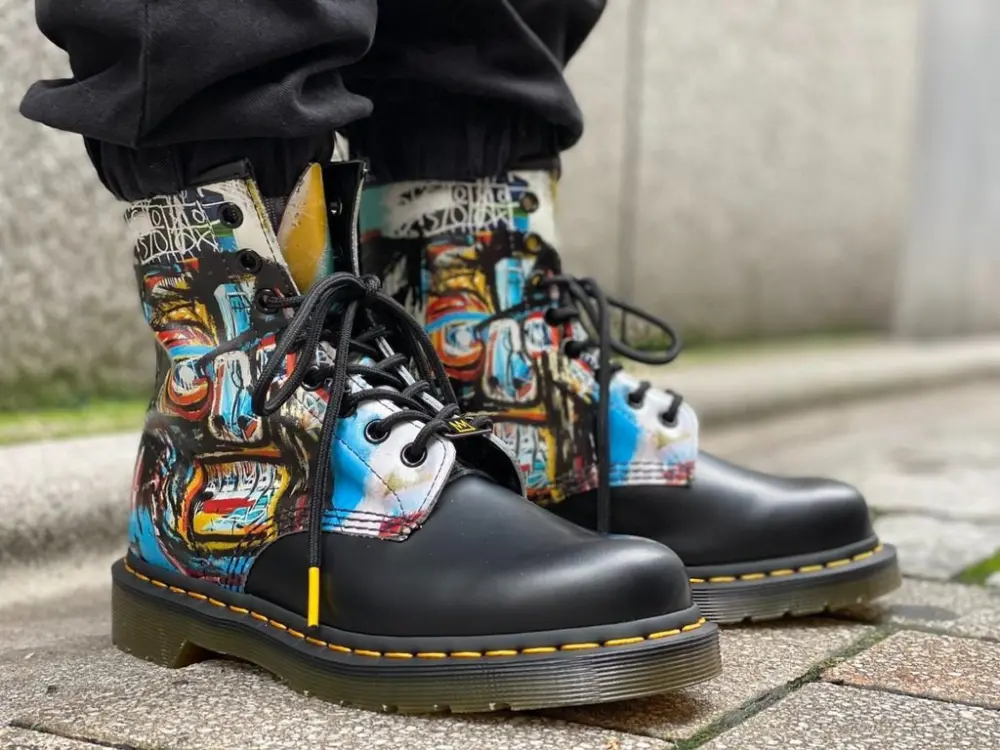 Alternative view of Giày Dr. Martens 1460 Basquiat Smooth Leather Boots 27187001