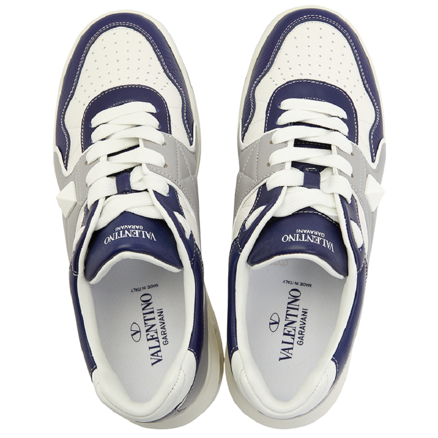 Giày Valentino One Stud 'Blue' S0E71CWA-UZ9 - Ảnh 4