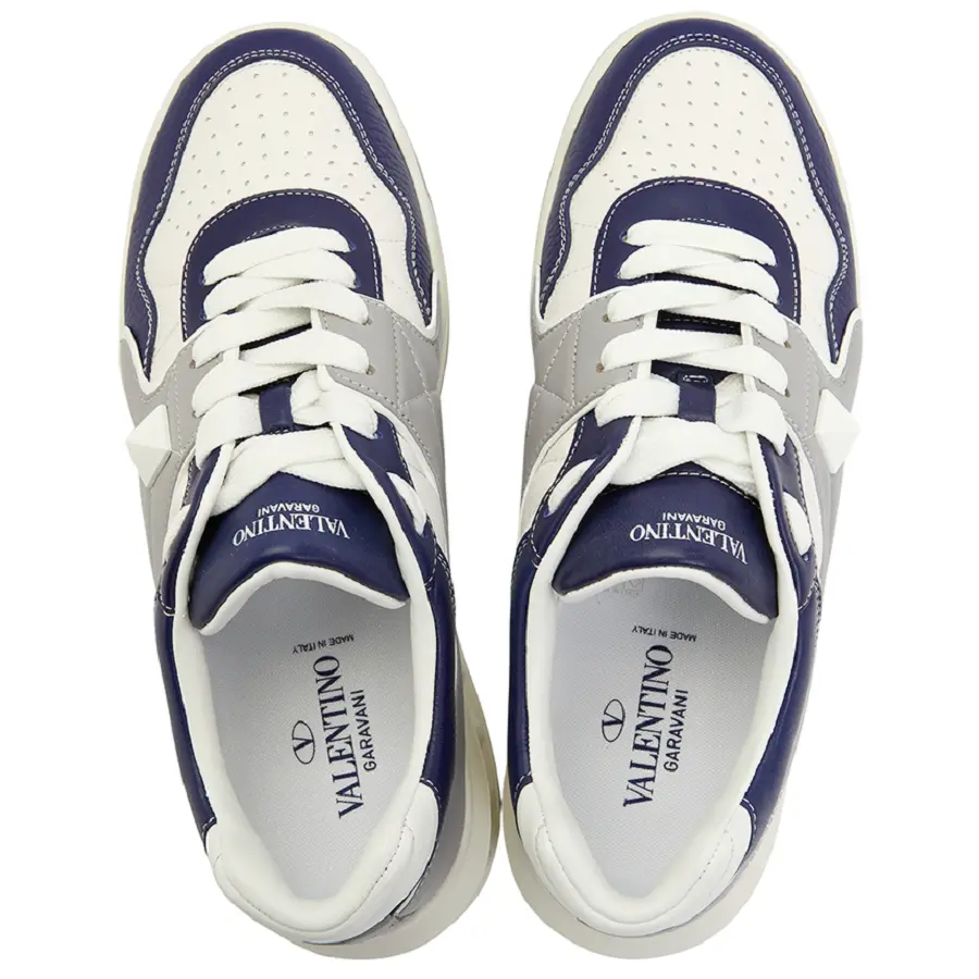 Giày Valentino One Stud 'Blue' S0E71CWA-UZ9 - Ảnh 4
