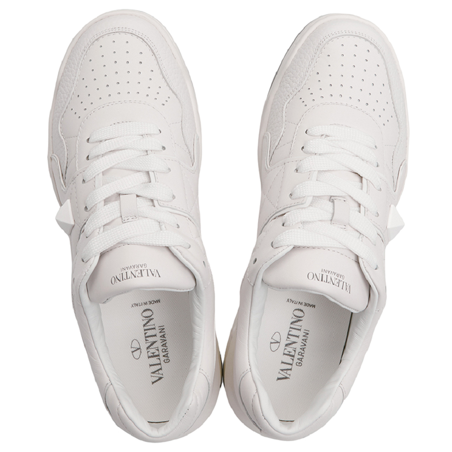 Giày Valentino One Stud 'White' S0E71NWN-0BO - Ảnh 4