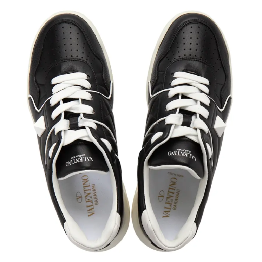 Giày Valentino One Stud 'Black' S0E71NWN-0NI - Ảnh 4