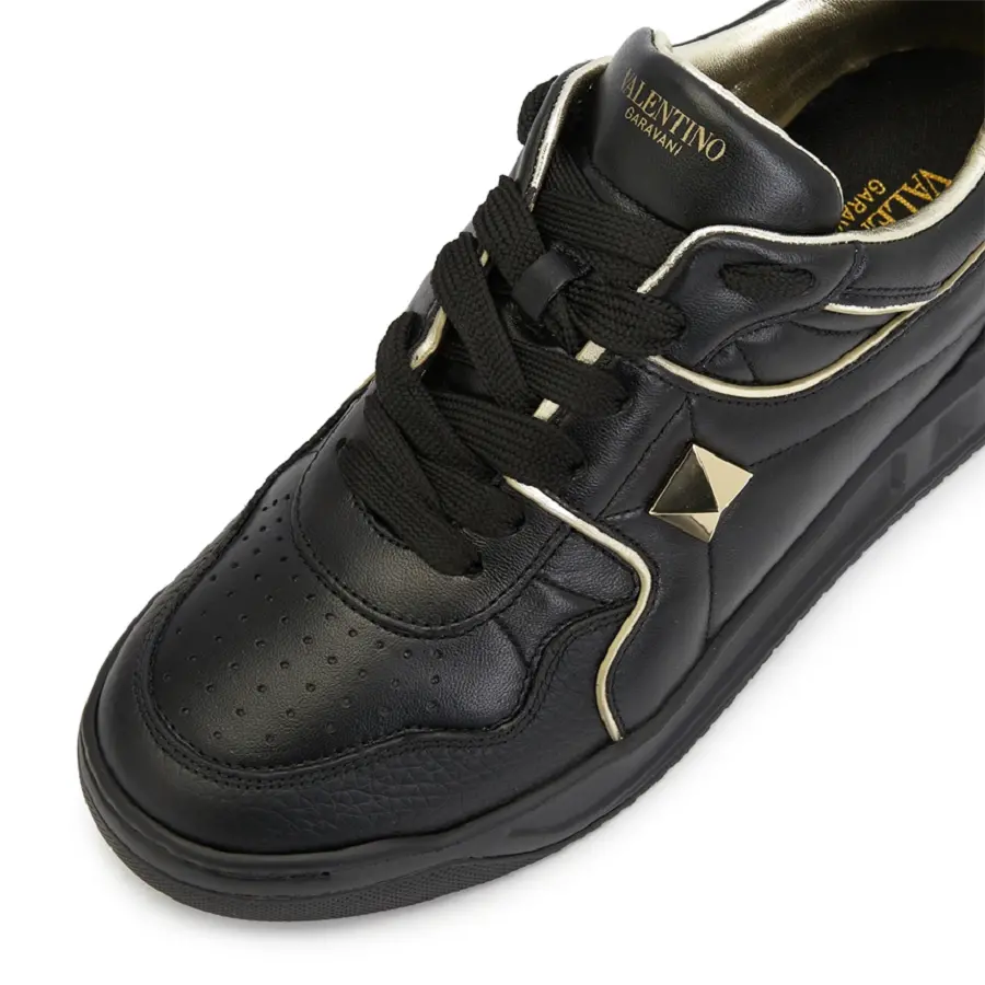 Giày Valentino Metallic One Stud 'Black' S0E71RUS-ED6 - Ảnh 3