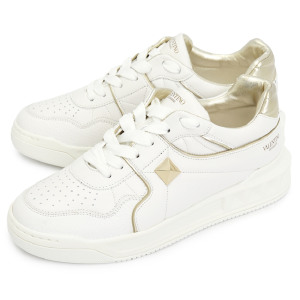 Alternative view of Giày Valentino Metallic One Stud 'White' S0E71RUS-L71