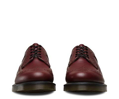 Giày Dr.Martens Red Smooth Brogues 'Cherry' 13844600 - Ảnh 4