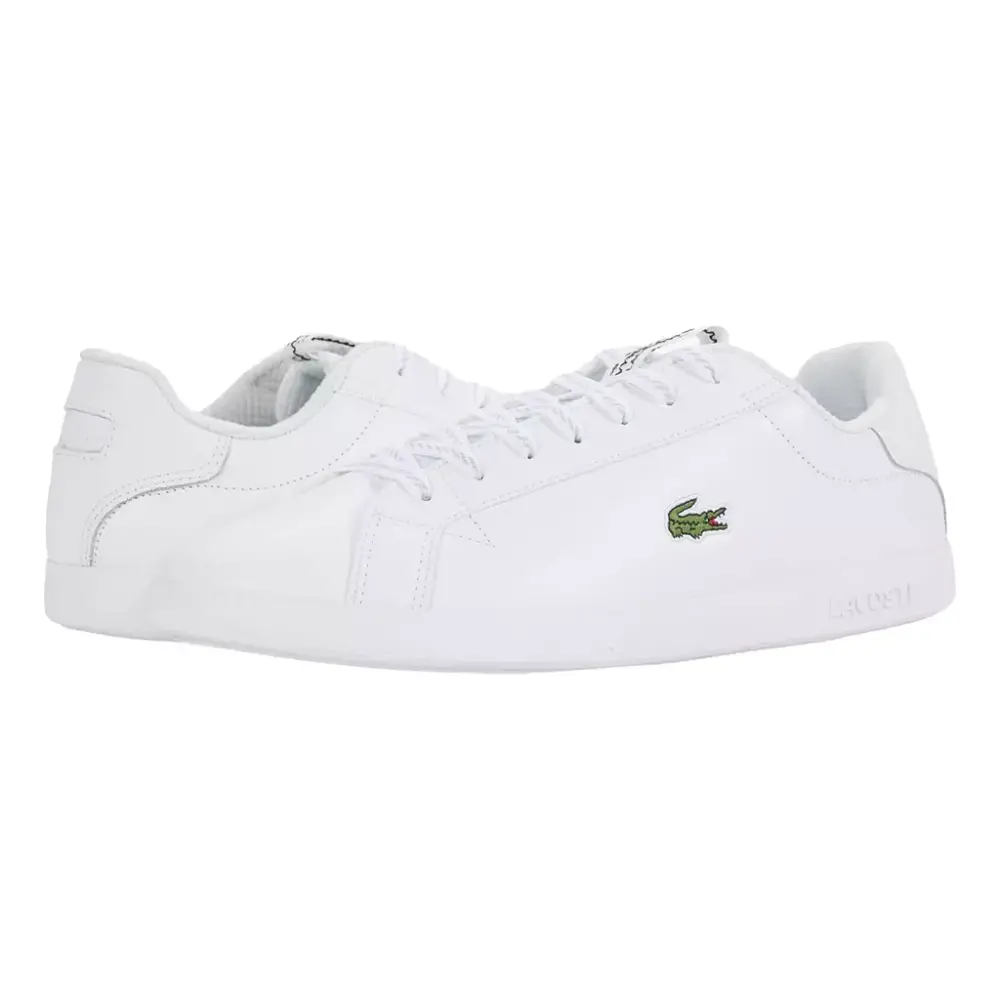 Giày Lacoste Graduate 520 'All White' 7-40SMA008414X - Ảnh 3