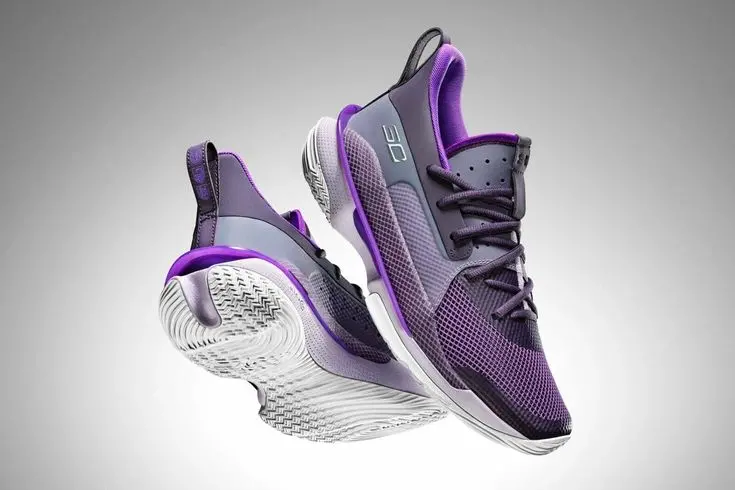 Giày Under Armour Curry 7 'Bamazing' 3023595-500 - Ảnh 3