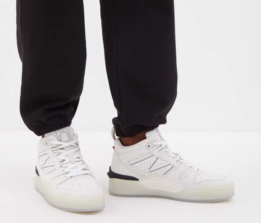Giày Moncler Pivot High Trainers 'White' I109B4M00150M2554034 - Ảnh 4