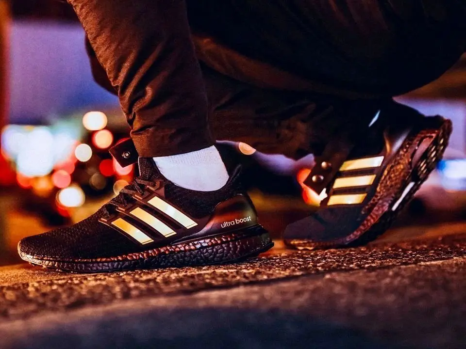 Giày Adidas Ultra Boost 'DNA' Black Gold FU7437 - Ảnh 5