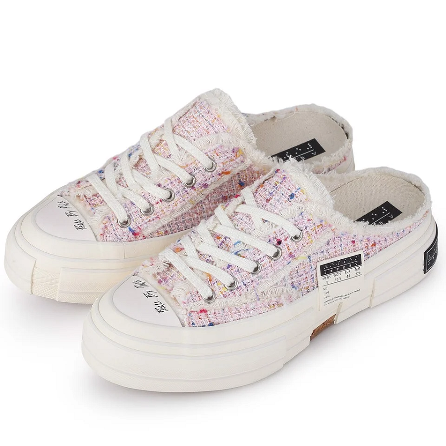 Giày xVESSEL G.O.P. Slip On 'Pink Tweed' - Ảnh 8