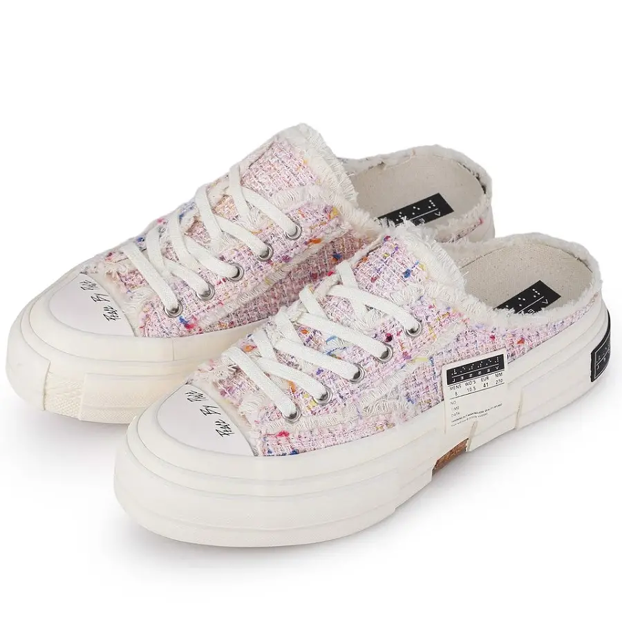 Giày xVESSEL G.O.P. Slip On 'Pink Tweed' - Ảnh 8
