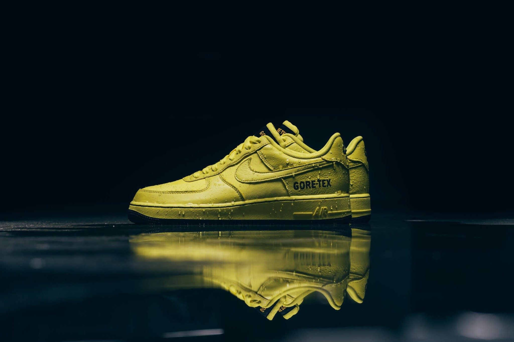 Giày Nike Air Force One Low Gore-Tex 'Dynamic Yellow' CK2630-701 - Ảnh 2