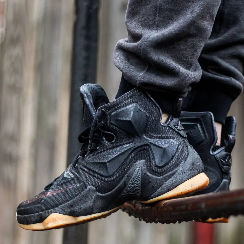 Giày Nike LeBron 13 'Black Lion' 807219-001 - Ảnh 4