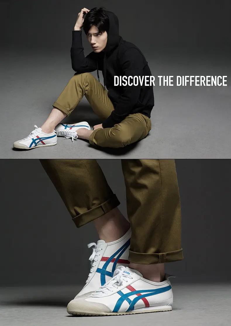 Giày Onitsuka Tiger Mexico 66 'White Blue' DL408-0146 - Ảnh 9