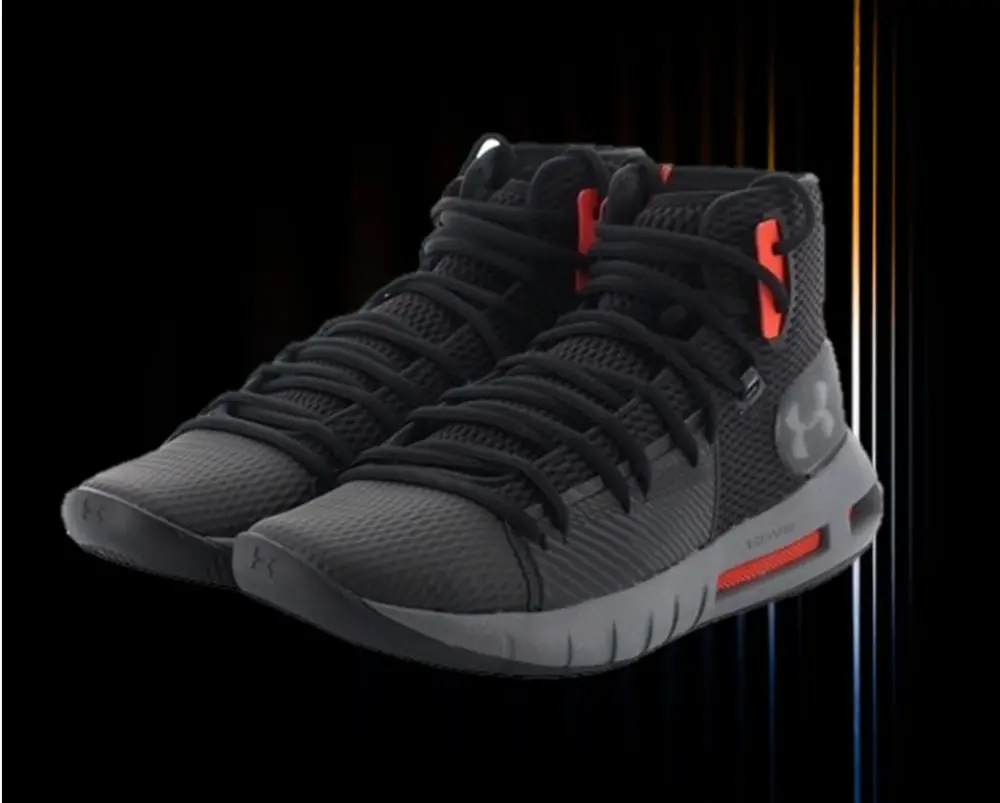 Alternative view of Giày Under Armour HOVR Havoc 'Black Graphite' 3020617-001