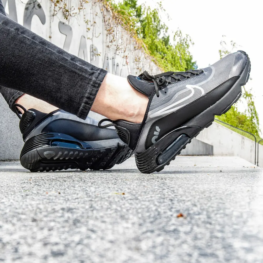 Nike Air Max 2090 Black Wolf Grey BV9977-001 - Ảnh 5