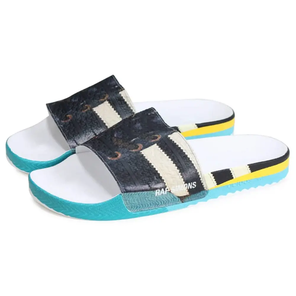 Dép Adidas Raf Simons x Samba Adilette Slides 'Trompe L'oeil' EE7959 - Ảnh 3