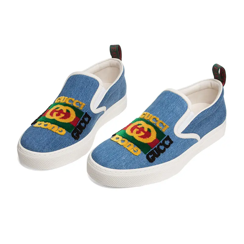 Alternative view of Giày Gucci Slip-On 'Dublin Blue' 548644-9B5D0-4380