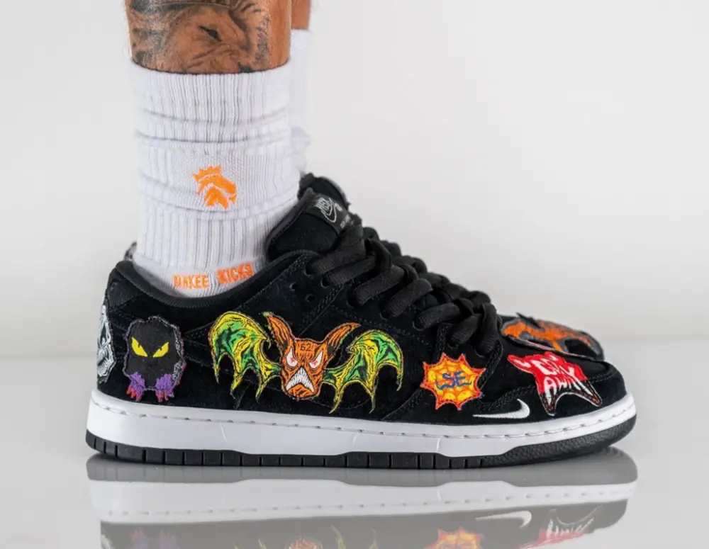 Giày Nike SB Dunk Low 'Neckface' DQ4488-001 - Ảnh 4